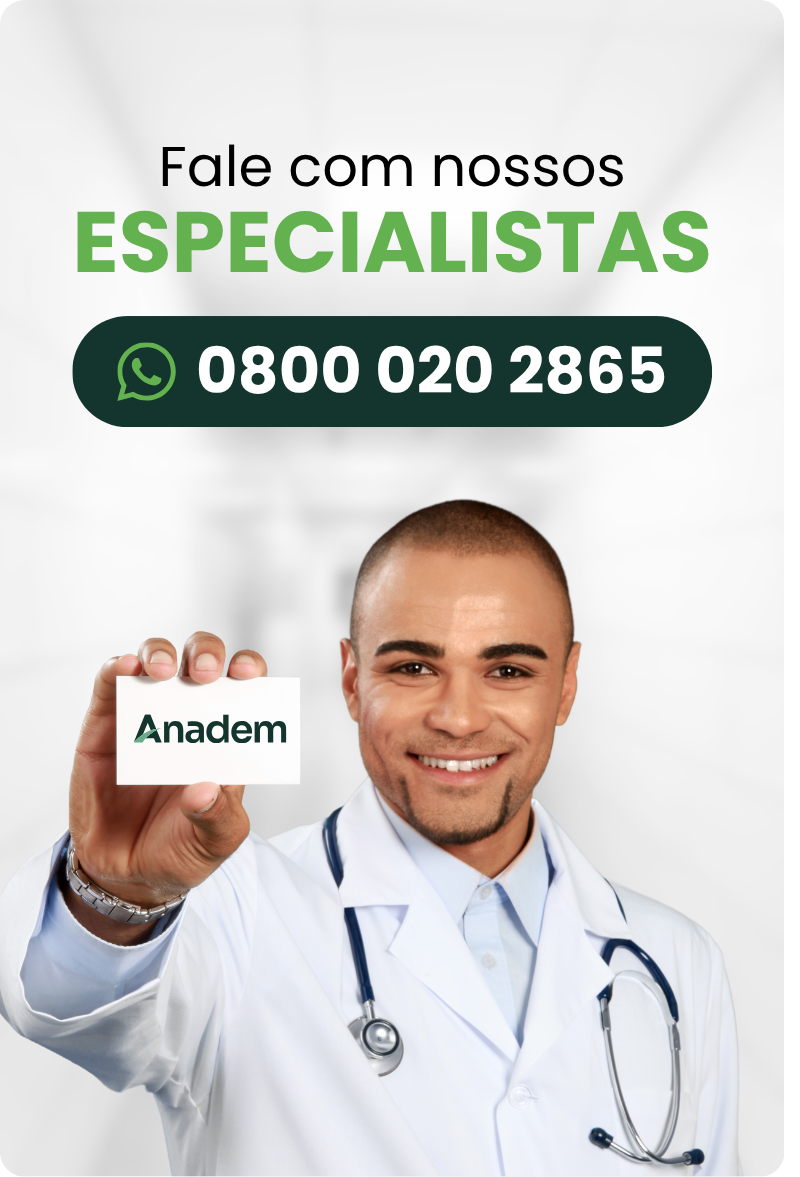 Fale com nossos especialistas: 0800 020 2865 — adesão à proteção ANADEM